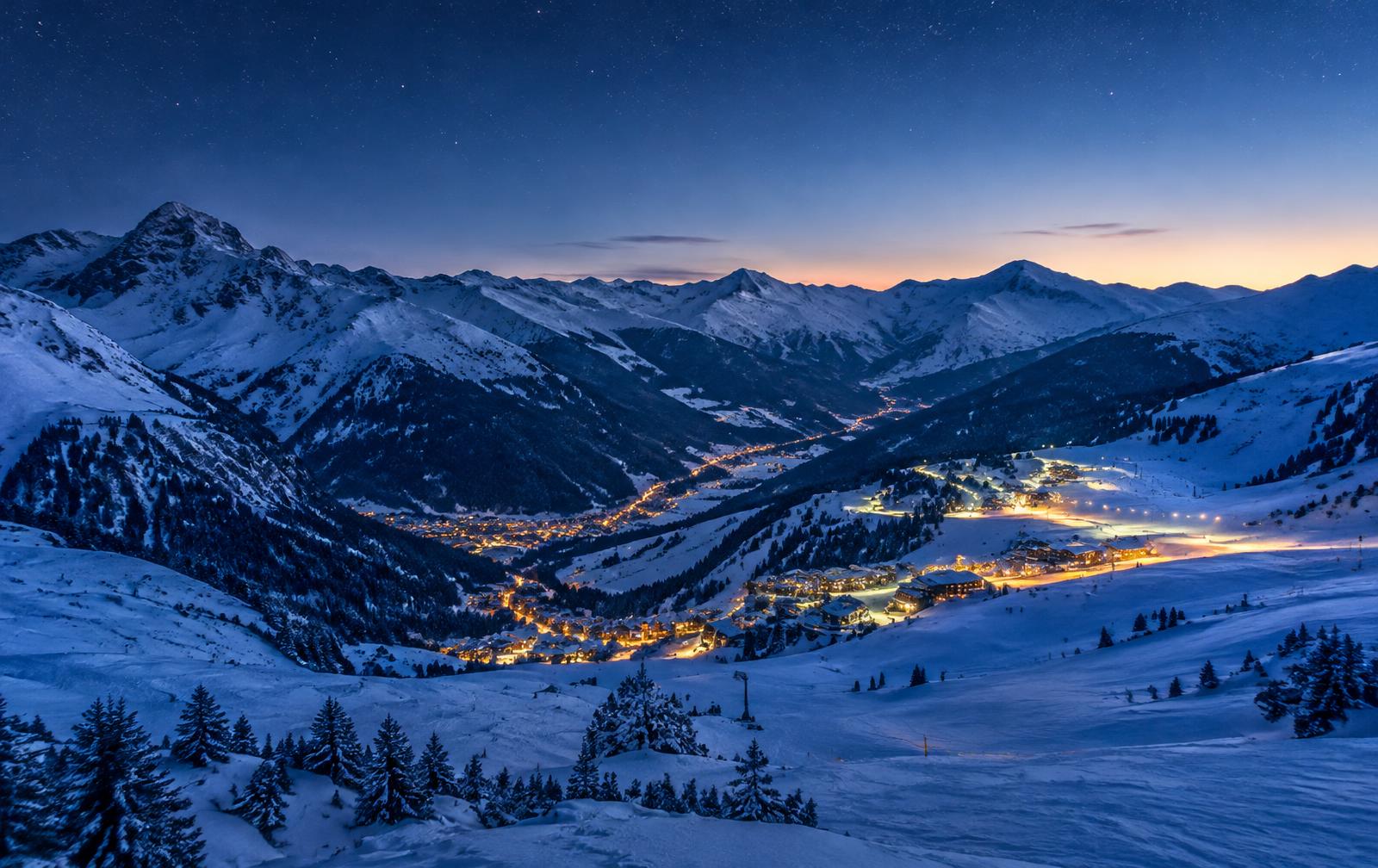 Paisaje de baqueira